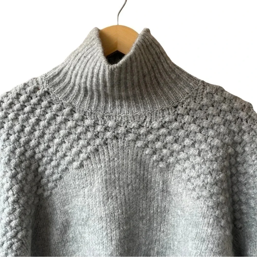 NWT Free People Bradley Pullover Sweater Grey Size XS